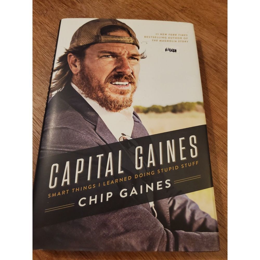Capital Gaines Hardcover‎ Book Chip Gaines Lessons Learned Magnolia Joanna